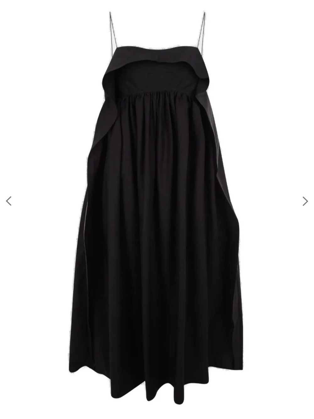 Cecilie Bahnsen Black Susa Midi Dress $1200